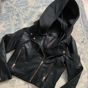 BLANK NYC leather jacket
